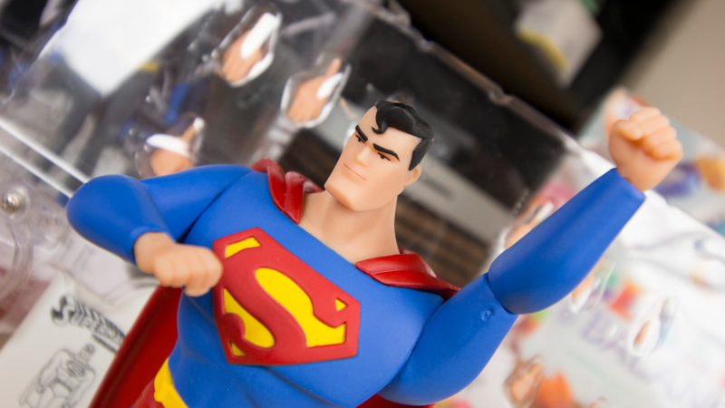 Illustration for article titled The Best Animated Superman Series Gets The Toys It Deserves